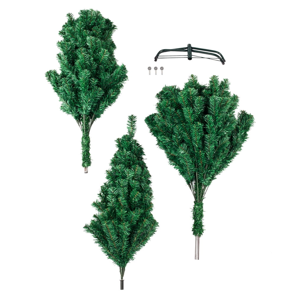 Kadyn 8Ft Christmas Tree with 1138 Branches, Artificial Christmas Tree for Holiday Indoor Outdoor Party Decoration, Green