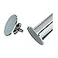 thumbnail image 3 of Organized Living freedomRail Clothes Rod Stops, Set of 2 - Chrome, 3 of 3