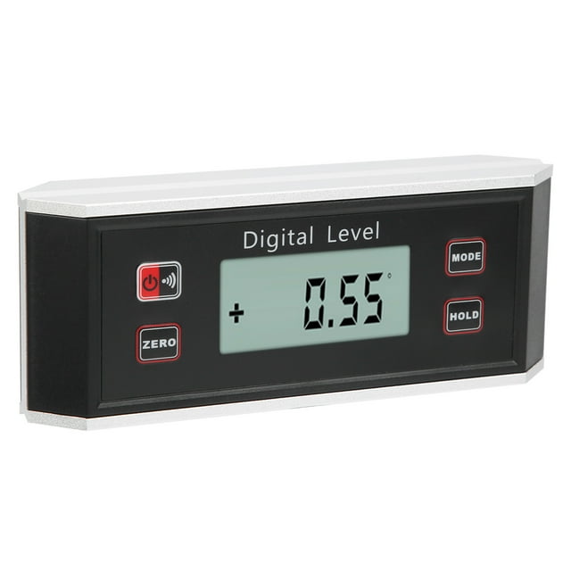 Level Inclinometer Digital Display Strip Type Inclination Box Angle Gauge Protractor