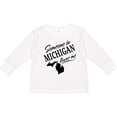 thumbnail image 3 of Inktastic Someone in Michigan Loves Me Boys or Girls Long Sleeve Toddler T-Shirt, 3 of 5