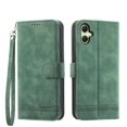 thumbnail image 1 of Funda Tipo Billetera para Samsung Galaxy A07 Carcasa Abatible con Porta Tarjetas, Bolsillo para Efectivo, Soporte Ajustable, Cierre Magnético y Correa de Muñeca Verde, 1 of 6