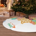 thumbnail image 6 of Sikiie USA MAP 30-48 inches {designName} Print Christmas Tree Skirt Snowman Xmas Tree Skirt with Edge Christmas Decorations for Holiday Party-36", 6 of 7
