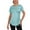 Light Blue, variant on Posijego Womens Workout Tops Quick Dry Athletic Top Short Sleeve Mesh Lightweight Casual Gym Tee Shirts