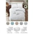 thumbnail image 6 of Posh Living Daniyah 5pc King/California King Comforter Set White, 6 of 7