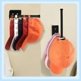 thumbnail image 7 of Guirnd 3 Pcs Hat Racks for Baseball Caps, Home Improvement Hat Organizer for Baseball Cap, Strong Load-Bearing Capacity, Easy to Install Hat Holde for Store Baseball Caps, Visors, Fishing Hat., 7 of 7
