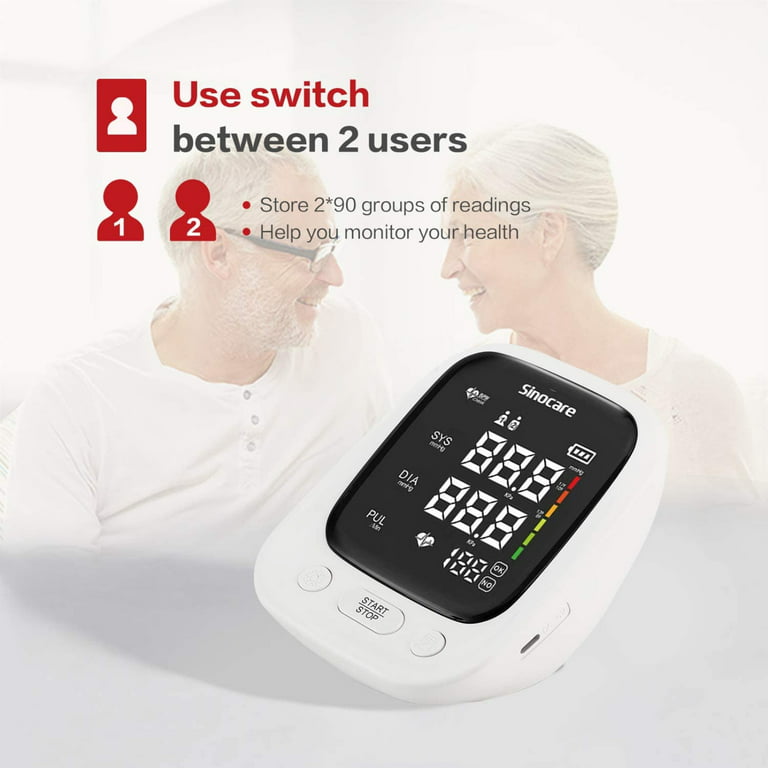 Patient Aid Upper Arm Electronic Blood Pressure Monitor with Automatic