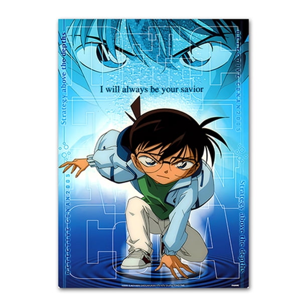 Póster Anime Art de Detective Conan, 30 x 40 cm, papel de 30 g