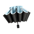 thumbnail image 5 of Milageto Folding Umbrella Personal Umbrellas Sun Protection Rainproof Travel Umbrella Blue, 5 of 8