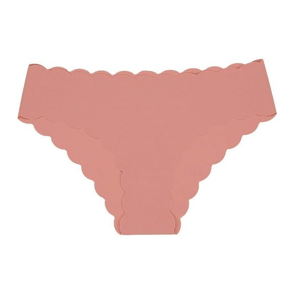 Lilgiuy Women's Seamless T Pants European And AmericanLeopard Print Thongs Low Waist Breathable Panties(Watermelon Red,S) Winter Fashion 2022