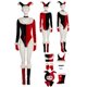 thumbnail image 2 of Disfraz de fantasía de Quinzel para mujer adulta, disfraz de superhéroe para Halloween, carnaval, fiesta, juego de rol, 2 of 5