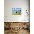 thumbnail image 3 of DECORARTS - The Cliff Walk At Pourville, Claude Monet Art Reproduction. Giclee Canvas Prints Wall Art for Home Decor 20x16", 3 of 7