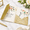light gold G covers, variant on 255"x7.28" Glitter Vine Tri Fold Pocketfold Wedding Invitations Cards Pocket Paper Cut Hollow Carving Greeting Invites Covers Only