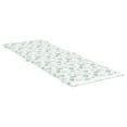thumbnail image 2 of vidaXL Sun Lounger Cushion Leaf Pattern Oxford Fabric, 2 of 5