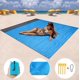 thumbnail image 2 of Manta de playa antiarena, extragrande, impermeable, ligera, de secado rápido, resistente al calor, ideal para picnic al aire libre, viajes, camping, senderismo y festivales de música., 2 of 4