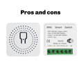 thumbnail image 2 of WiFi Circuit Breaker Tuya Smart Home Phone Voice Control Wireless Remote Switch for / Assistant/Smart Life, 2 of 10