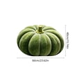 thumbnail image 3 of Fall Rug Mat Retro Autumn Pumpkin Flocking Bathmat 16 x 24 Inch Pumpkin Absorbent Bathroom Rug for Thanksgiving Farmhouse Kitchen Living Room Decoration, 3 of 7