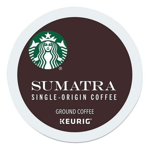 Starbucks 12565254 0.4 oz Coffee K-Cups - Sumatra (96/Carton)