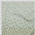thumbnail image 2 of oneOone Cotton Jersey Olive Green Fabric Leaves & Flower Panel Fabric For Sewing Printed Craft Fabric By The Yard 58 Inch Wide, 2 of 3