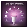 thumbnail image 2 of Focos Inteligentes Philips Hue White & Color Ambiance Pack de 4 focos más Hue Bridge, 2 of 4