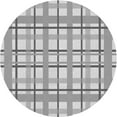 thumbnail image 1 of Ahgly Company Indoor Square Patterned Battleship Gray Area Rugs, 3' Square, 1 of 6