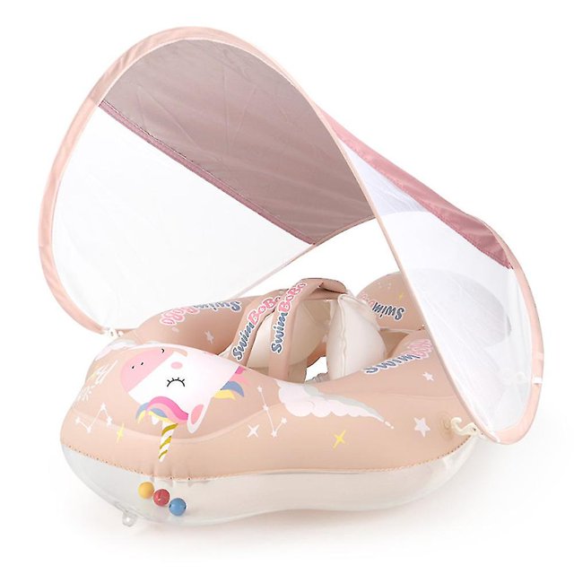 Anillo de asiento para niños, anillo de axila para bebé, anillo de natación, natación para bebé, color rosa