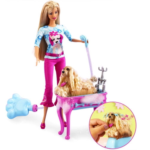 barbie stylin pup
