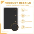 thumbnail image 3 of Uxcell 6Pcs Waterproof Self-Adhesive Nylon Repair Patch 3 x 2" Black, 3 of 7
