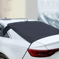 thumbnail image 7 of Rear Windshield Snow Cover for Cars | Sun Visor & Frost Shield | All-Weather, Frost-Proof, UV Protection, Windproof, Anti-Theft | Silver-Coated Cloth | 98x57x35in | 1 Pack, 7 of 7