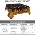 thumbnail image 6 of Fall Leaves Tablecloth 54×54 Inch Square Autumn Seasonal Table Cloth Water-Resistant Spill-Proof Washable Fabric Table Cover for Kitchen Dining Party Picnic Indoor Outdoor, 6 of 6