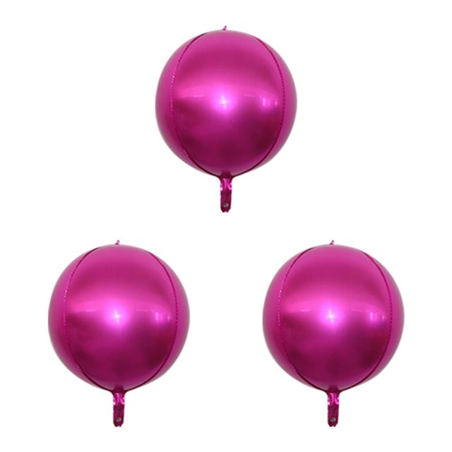 Moyic Globos de cumpleaños Tamaño grande Regalos para niños Superficie lisa Casa Globo Atmósfera Arreglo Foto Props Rosa Roja Type1 NO1 Moyic CBP388605