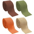 thumbnail image 5 of KAKOWELY Ruban Cadeau 4 Rouleaux de Rubans Découpables Multifonctions Rubans Décoratifs 2.36"X196.85"X0.04 Pouces, 5 of 5
