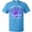 Pacific Blue, variant on Inktastic Staying Strong Together Alzheimer's Awareness Purple Ribbon T-Shirt