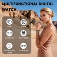 thumbnail image 2 of SKMEI Watches for Women Outdoor Sport Digital Watch Waterproof Chronograph Womens Wristwatch with Alarm/Back Light/Dual Time, 2 of 9