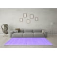 thumbnail image 3 of Ahgly Company Indoor Square Abstract Purple Contemporary Area Rugs, 8' Square, 3 of 4