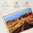 thumbnail image 6 of Elephant Stock Highway In Valley Of Fire Wall Art - Horizontal Canvas Wall Art - Living Room Wall Decor - Transportation Canvas - Brown And Blue Decor - 24" x 16", 6 of 8