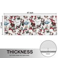 thumbnail image 5 of Kitchen Rugs Sets Of 2,Multicolor Christmas Snowman Pattern Anti Fatigue Kitchen Mat Rugs Non Slip Washable,Decorative Kitchen Floor Mats for Kitchen,Sink,Laundry,17"X47", 5 of 5