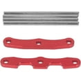 thumbnail image 1 of AVEKI Front and Rear Split Tie Rods, Replacement RC Car Parts Wear Resistant Easy to Install High Strength Aluminum Alloy for 1/10 RC Car (Red) B0514, 1 of 7