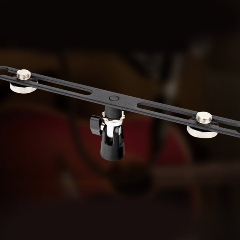 Professional Double Mic Arm Stand Adjustable Angles for Audios Recording Devices