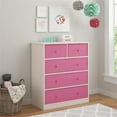 thumbnail image 2 of Ameriwood Home Applegate Storage Chest with 5 Pink Fabric Bins, 2 of 9