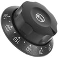 thumbnail image 3 of 1Pack Temperature Thermostat Control Replacement Oven Knob Black Plastic For Ovens Cooking 2.24X2.24X0.79In, 3 of 9