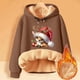 thumbnail image 2 of WILLBEST Sudadera Navideña para Mujer, Invierno, Gruesa, Cálida, Colorida, con Capucha, Tops 550 X-Grande, 2 of 3
