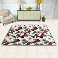 thumbnail image 2 of SKYSONIC Christmas Gingersnap Stocking Non-Slip Area Rug, Winter Holiday Floor Carpet Comfort Floor Mats Decor for Indoor Front Porch,Living Room, Bedroom,Kitchen,72"x48", 2 of 5