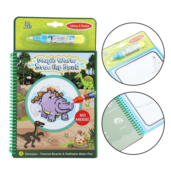 Libro De Dibujo Mágico Con Agua, , Fácil De Instalar, Ampliamente Utilizado, Lo Suficientemente Fuerte Para El Hogar