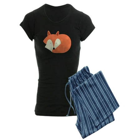 

CafePress - Sleepy Red Fox - Women s Dark Pajamas