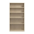 thumbnail image 5 of Maklaine Engineered Wood Universal Tall 5 Shelf Bookcase in Natural Elm, 5 of 11