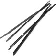 thumbnail image 4 of munirater Weatherstrip Window Seal Car Window Moulding Trim Seal Belt Replacement for 2009 2010 2011 2012 Toyota Corolla Black 4 Pieces, 4 of 4