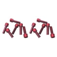 thumbnail image 1 of Tornillos Hexagonal Para De Carretera 12X / Tornillos Rojos de material acero Al Carbono M5x18 Para Pinza De De De Biciclet Cola Tornillo de pinza de freno de disco de bicicleta, 1 of 7