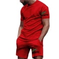 thumbnail image 4 of 2024 Summer Men‘s Set Fashion Sportswear Men‘s Short sleeved T-shirt+Sports Shorts Set Men‘s Casual Men‘s Clothing Men‘s Jogging, 4 of 7
