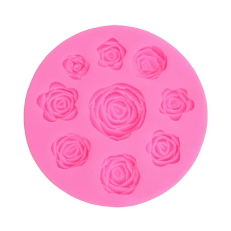

Mortilo Flowers Silicone Fondant Mold Cake Decorating Chocolate Baking Mould Tool