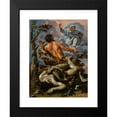 thumbnail image 2 of Alessandro Rosi 15x18 Black Modern Framed Museum Art Print Titled - Cain and Abel, 2 of 5